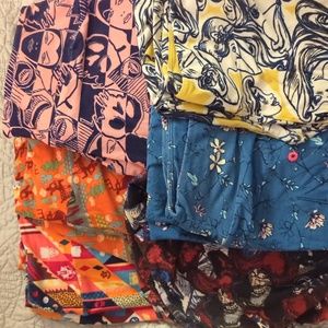 Lularoe Disney buttery soft leggings 6 pair